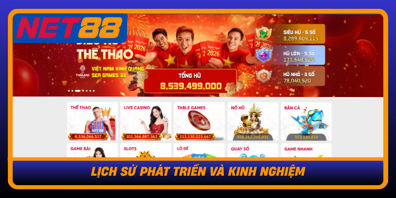 Net88 - Nền Tảng Cá Cược Trực Tuyến Uy Tín Hàng Đầu Châu Á 14 Lich Su Phat Trien Va Kinh Nghiem